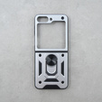 Etui pancerne do Samsung Galaxy Z Flip5 5G, Nox Case Ring, srebrne