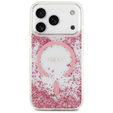 Etui GUESS Resin Bottom Glitter MagSafe do iPhone 17 Pro