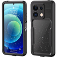Etui Wodoodporne IP68 do Xiaomi Redmi Note 13 5G, Redpepper, czarne