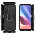 Etui do Xiaomi Mi 11i / POCO F3, Kickstand Ring, czarne