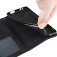 Etui z klapką do Google Pixel 9 / Google Pixel 9 Pro, Card Slot, czarne