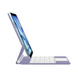 Etui z klawiaturą do iPad Air 11" 2025/2024 (7/6 gen.), Magnetic Keyboard Touchpad, fioletowe