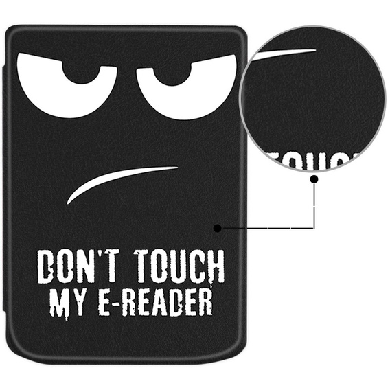 Etui do PocketBook Verse / Verse Pro, Smartcase, don't touch me