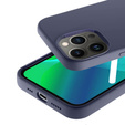 Etui do iPhone 14 Pro Max, Silicone Lite, granatowe