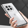 Etui do OnePlus 13R, Frame Case, srebrne