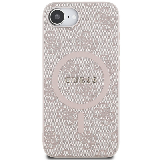 Etui Guess HC MagSafe PU 4G Ring Classic Logo do iPhone 16e