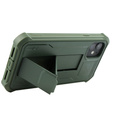 Etui pancerne do iPhone 11, Dexnor Full Body, zielone