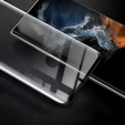 Etui do Samsung Galaxy S22 Ultra, do MagSafe, ERBORD Matt Case, czarny + Szkło na ekran