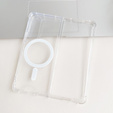 Etui do Samsung Galaxy Z Fold5 5G do MagSafe, Dropproof magnetyczne przezroczyste