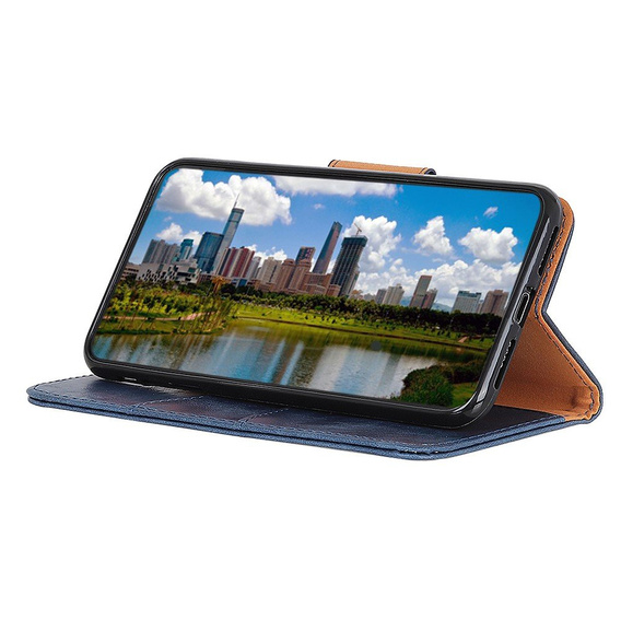 Skórzane Etui Wallet do Samsung Galaxy A52 / A52s - Blue