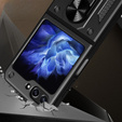Etui pancerne do Samsung Galaxy Z Flip5 5G, Nox Case Ring, czarne