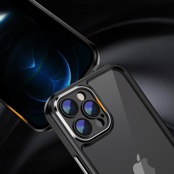 Etui do iPhone 12 Pro Max, ERBORD Impact Guard, czarne