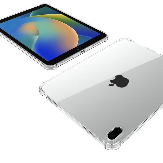 Elastyczne etui do iPad 11" 2025 A16 (11 gen.) / iPad 10.9" 2022 (10 gen.) z ochroną narożników, przezroczyste