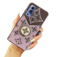 Etui Fashion do Vivo Y52 5G / Y72 5G, fioletowe