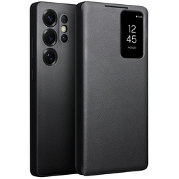 Skórzane etui z klapką QIALINO do Samsung Galaxy S25 Ultra