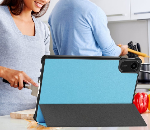 Etui z klapką i podstawką do Xiaomi Redmi Pad 2 – niebieskie