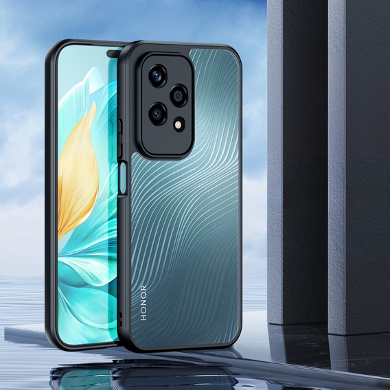 Etui DuxDucis do Honor 200 Lite, Aimo case, przezroczyste / czarne