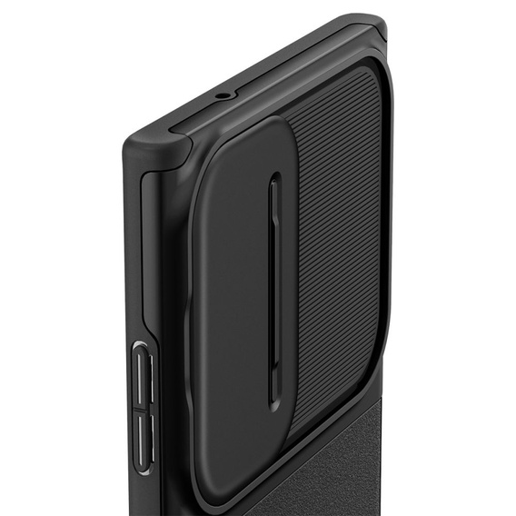 Spigen Optik Armor czarne etui do Samsung Galaxy S23 Ultra