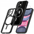 Etui do iPhone 11, Electro MagSafe, czarne + Szkło na ekran