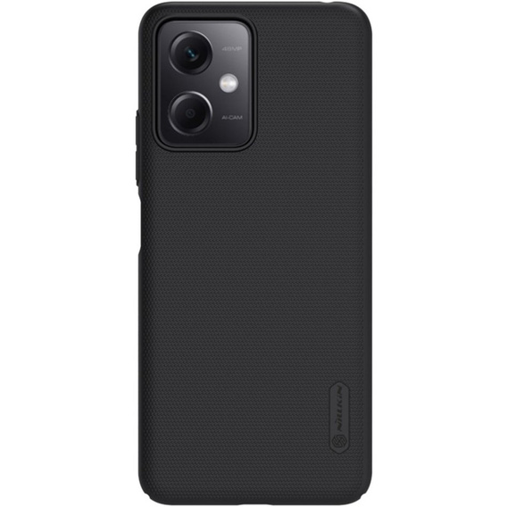 Etui NILLKIN do Xiaomi Redmi Note 12 5G / POCO X5 5G, Obudowa Super Frosted Shield Case, Czarne