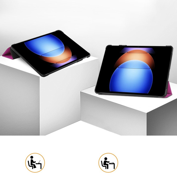 Etui do Xiaomi Pad 6S Pro 12.4, Smartcase, fioletowe