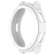 Etui z nakładką bezel ring do Samsung Galaxy Watch 6 Classic 47mm, Białe