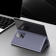 Etui z klapką do Samsung Z Fold5 5G, Smart View Wallet, lawendowe