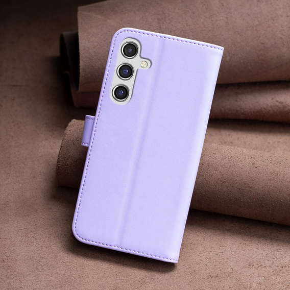 Etui z klapką do Samsung Galaxy A55 5G,BINFEN Wallet, fioletowe
