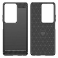 Etui do Oppo A79 5G, Karbon, czarne