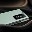 Etui z klapką do Samsung Z Fold6 5G, Smart View Wallet, zielone