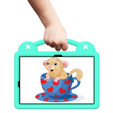 Etui do Samsung Galaxy Tab S7/S8/S9, Cute Patterns, z podstawką, Zielone