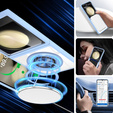 Etui do Samsung Galaxy Z Flip7 FE / Z Flip6, Corners Dropproof, do MagSafe, przezroczyste / niebieskie