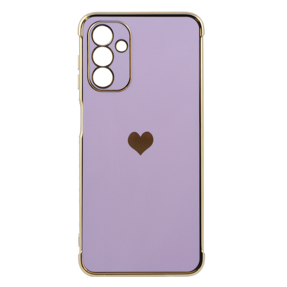 Etui do Samsung Galaxy A13 5G, Electro heart, fioletowe