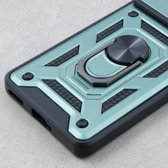 Etui pancerne do Oppo Reno 10 / 10 Pro, CamShield Slide, zielone