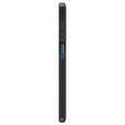 Etui Spigen Case do Samsung Galaxy M35 5G, Essential SandBlast, Matowe, Czarne + Szkło