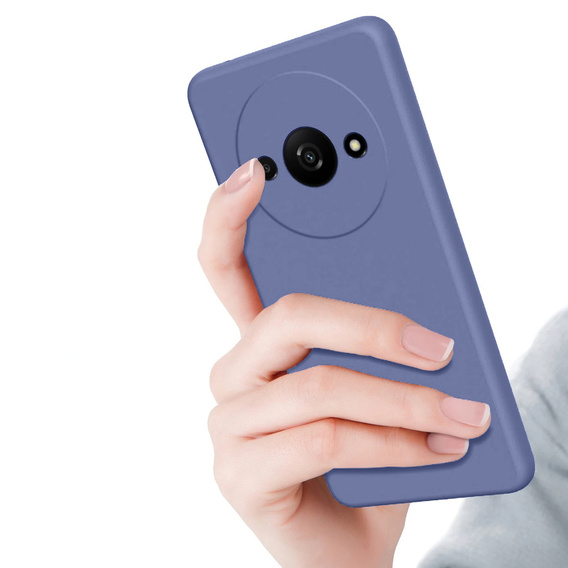 Etui do Xiaomi Redmi A3, Silicone Lite, lawendowe