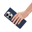 Etui Dux Ducis do Xiaomi Poco F6, Skinpro, granatowe