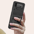 Etui pancerne do Samsung Galaxy Z Flip 4 5G, CamShield Slide, czarne