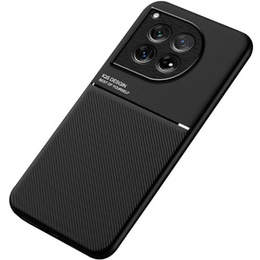 Etui do OnePlus 12 5G, z blaszką do uchwytu magnetycznego, czarne