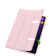 Etui do Samsung Galaxy Tab S10 Lite / S10 FE / S9 FE, Smartcase z miejscem na rysik, różowe