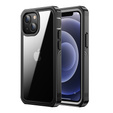 Etui do iPhone 13 mini, Shockproof, z folią, czarne