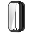 2w1 Etui z Osłoną do Xiaomi Redmi Smart Band 2 / Xiaomi Smart Mi Band 8 Active, Czarne