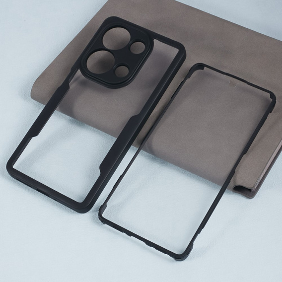 Etui do Xiaomi Redmi Note 13 Pro 4G / Xiaomi Redmi Note 14S / Xiaomi Poco M6 Pro 4G, AntiDrop Hybrid, czarne