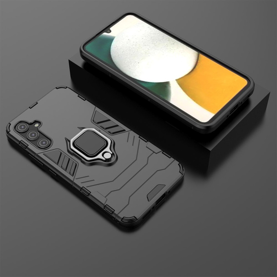 Etui do Samsung Galaxy A34 5G, Kickstand Ring, czarne