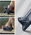 Pancerne etui Dexnor do Xiaomi Redmi Note 14 Pro 5G / POCO X7 5G z podstawką i osłoną kamery - niebieskie