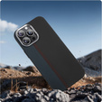 Etui do iPhone 16 Pro, Carbon Fiber MagSafe, czarne / niebieskie