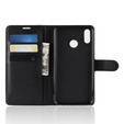 Etui z klapką do Huawei P Smart 2019, Wallet Leather Case, czarne