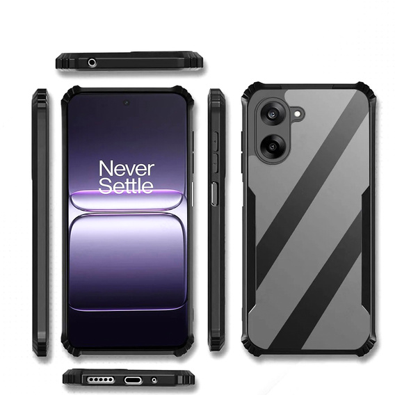 Etui do OnePlus Nord CE5, AntiDrop Hybrid, czarne