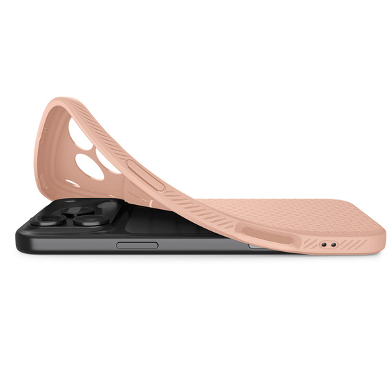 Etui Spigen Liquid Air do iPhone 17 Pro Max, Rose Titanium