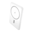 Power bank HOCO J140A 5000 mAh, MagSafe, PD/QC 20W – biały